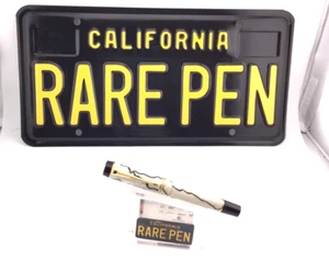 PARKER DUOFOLD DEMI Fountain Pen PEARL & BLACK Gold Trim 18K Med nib NEW NO BOX - Picture 1 of 8