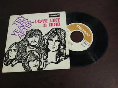 TEN YEARS AFTER *LOVE LIKE A MAN* 7'' 33RPM PORTUGUESE EDITION RARE EXC - Image 1 of 2
