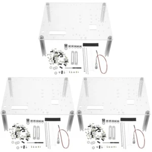 3 Setzt Computer Open Frame UATX/ Open Air Frame Chassis Chracket Computer Case - Bild 1 von 12