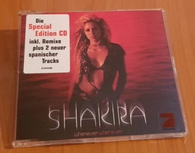 CD|Maxi-Single|Shakira|Whenever Wherever|Special Edition⚡BLITZVERSAND⚡ - Bild 1 von 4