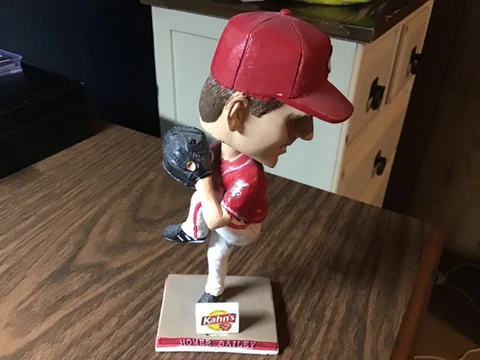 Homer Bailey 2010 Cincinnati Reds Kahn's Bobblehead Cover