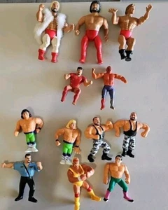 LOT of 12 Vintage 80s/90s Wrestling Action Figures - Picture 1 of 7