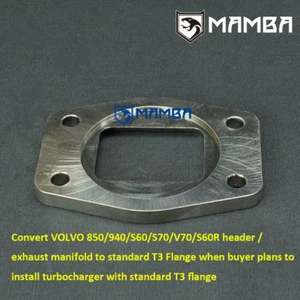 Flange Convert Factory FOR VOLVO 850 940 S60 S70 V70 S60R TD04HL Header to T3 - Picture 1 of 3