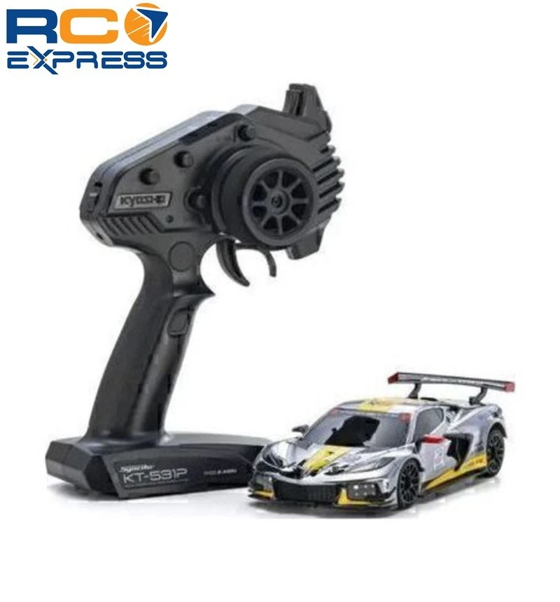 Juego de preparación Kyosho Mini-Z tracción trasera Mr-04 Chevrolet Corvette C8.R cromo/grillo KYO32356CRY Foto 1 de 1