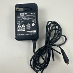 AUTHENTIC GENUINE Canon CA-110 Compact Power Adapter For HF-R20/200 VIXIA HF-R - Picture 1 of 11