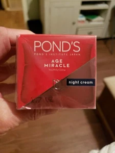 POND’S AGE MIRACLE Youthful Glow Night Cream Plumps Up Skin 1.59 OZ. New, Sealed - Picture 1 of 6