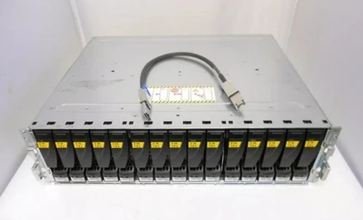 EMC Expansion Array JBOD Disk array Shelf & CADDIES 15x 3.5" SAS Dell HP No HDD - Image 1 of 2