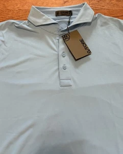 Camisa Polo G/FORE Para Hombres XL Azul Golf Ribete Refuerzo Tecnología Piqué Flex Rendimiento Nueva con Etiquetas - Imagen 1 de 6