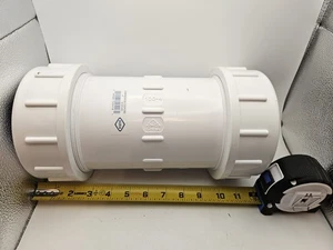 Dura 4" PVC Druckkupplung, Schedule 40, SC29-040 - Bild 1 von 3