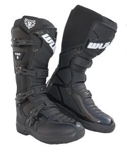 Wulfsport Trackstar 2 Motocross Boots Off Road Quad MX Adult Track EU44 UK9.5 - Picture 1 of 6