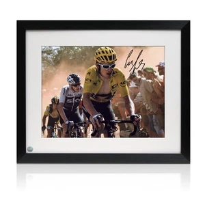 Geraint Thomas signiert Tour de France 2018 Foto: Dutch Corner. Gerahmt - Bild 1 von 5
