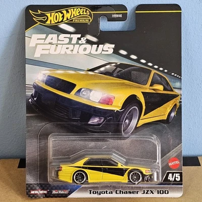2025 HOT WHEELS PREMIUM TOYOTA CHASER JZX 100 FAST & FURIOUS - Image 1 of 2