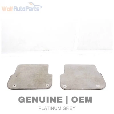 AUDI S6 2007-2011 - JUEGO ALFOMBRILLAS ALFOMBRILLAS TRASERAS 4F0863683D Foto 1 de 4