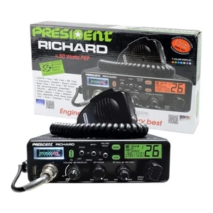 President Richard 10 metri radioamatore 50W ricetrasmettitore PEP NUOVO - Foto 1 di 7