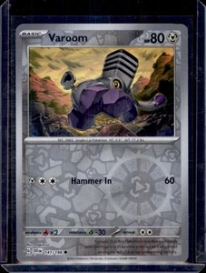 Varoom SV01: Scarlet & Violet Base Set Pokémon #141/198 Reverse Holo NM+ - Picture 1 of 2