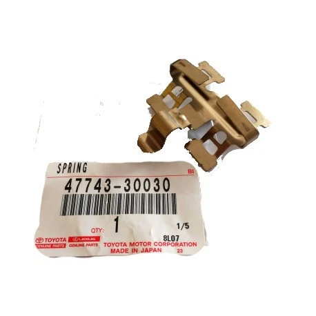 Placa pastillas freno trasero Toyota Lexus 47743-30030 Foto 1 de 1