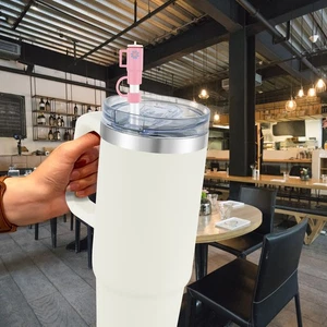 4 Pcs Silicone Straw Tips Covers Reusable Straw Tips Lids Dust-Proof Straw stLQh - Picture 1 of 12