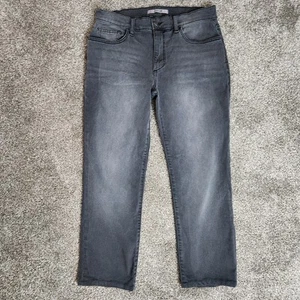 Joe's Jeans Womens 32 Black Grey Faded Cotton Rayon Stretch Denim Short Joes - Picture 1 of 7