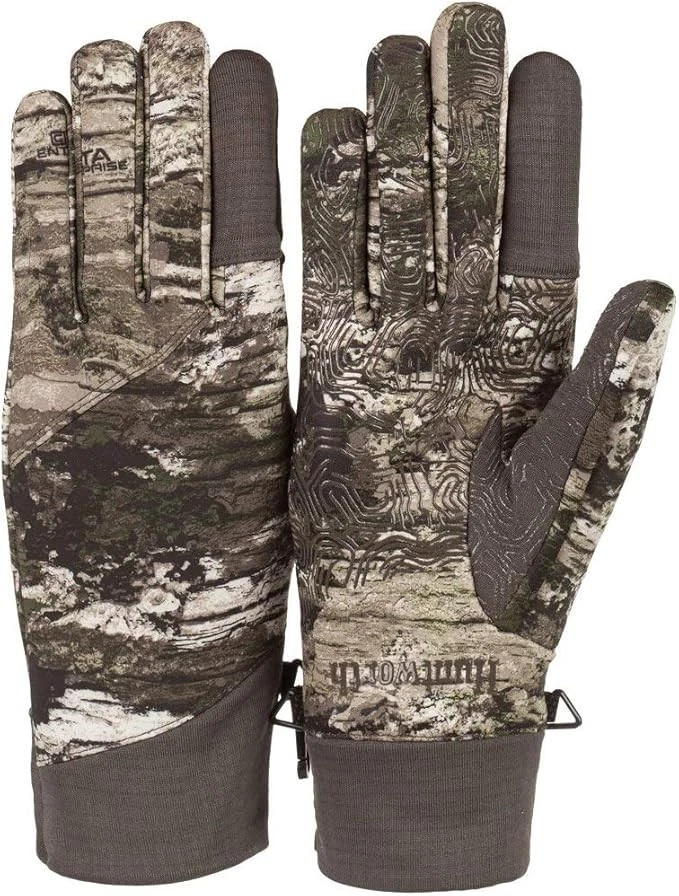 Huntworth Stealth Series Tech Hunting Shooter's Gloves Men's M/L Tarnen Camo - Image 1 of 4