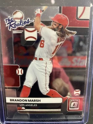 2022 Panini Donruss Optic The Rookies Brandon Marsh #TR-8 Rookie RC - Image 1 of 2