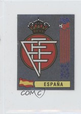1994 World Cup Album Stickers Emblem International Version 444 Black Back Spain