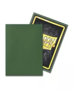 Dragon Shield Standard Size Matte Sleeves – Forest Green, 100 Stück Kartenhüllen - Bild 1 von 9