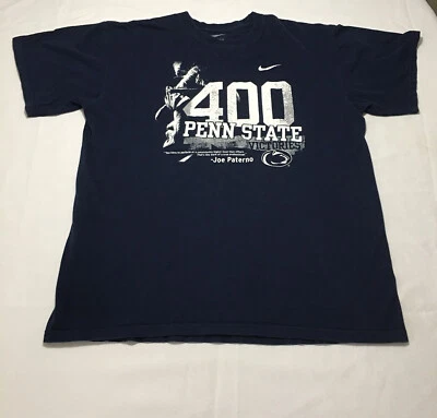 Nike Penn State Joe Pa Joe Paterno 400 Victories Shirt Mens Large Nittany Lions - Image 1 of 4