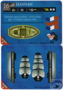 Wizkids Pirates Pocketmodel - Hannah (ship) PotR UL080 C - Picture 1 of 1