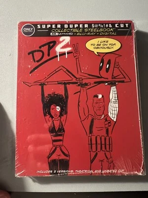 Deadpool 2 Super Duper Cut 4k/Blu-ray - Best Buy Exclusive Steelbook SEALED Read Foto 1 de 4