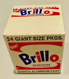 Warhol Foundation 2" quadratische Brillo-Box aus Holz - neu - Bild 1 von 2