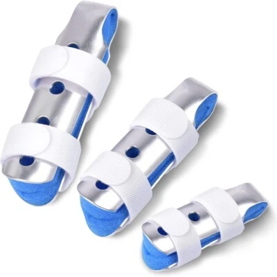 Finger Splint 3pcs Finger Support Straightening Arthritis Knuckle Immobilization - Image 1 of 4