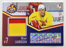 2016-17 KHL Jokerit Helsinki AUTO JERSEY #JOK-JER-A06 Oliver Lauridsen 19/50