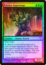 Rakdos Augermage FOIL Dissension PLD Black Red Rare MAGIC MTG CARD ABUGames