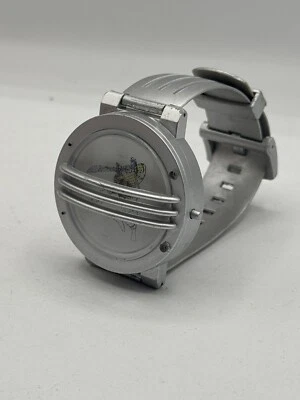 Vintage Mighty Morphin Power Rangers White Ranger Relógio Comunicador Precisa de Taco. - Imagem 1 de 4