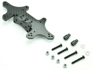 Xtreme Racing Carbon Drag Rear Shock Tower - For Traxxas Rustler / Slash 10644 - Picture 1 of 3