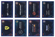 2023 Topps F1 Turbo Attax Cards Blue Parallel Team Logos U-Pick from List
