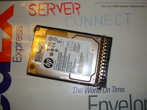 652597-b21  HP 72.8 GB 15K 2.5" 6G DUAL PORT HARDDRIVE 518216-001  - Picture 1 of 3