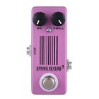 Mini Single Guitar Effect Pedal Spring Reverb Mp-51 True Bypass Metal Electric