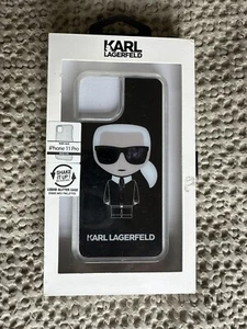 Karl Lagerfield LIQUID GLITTER (shake It Up) iPhone 11 Pro Case - Picture 1 of 3