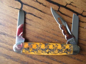 Case XX Halloween Persimmon Bone Stockman - Picture 1 of 2
