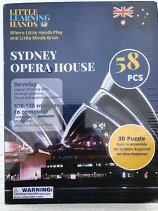 Sydney Opera House 3D puzzle - 58pcs - Sealed box - Picture 1 of 5