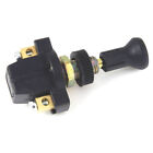 Black Compact Push-Pull Switch