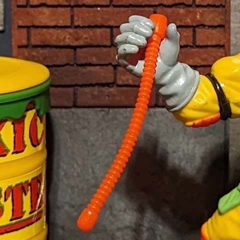 TOXIC CRUSADERS (Playmates, 1991) Vintage RADIATION RANGER Long Hose Accessory Cover
