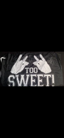 Jay White, Aj Styles, Finn Balor, Chris Bey, Good Bro’s Signed Too Sweet Flag Cover