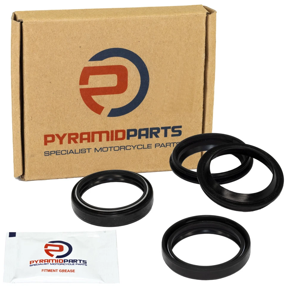 PYRAMID PARTS Gabelsimmerringe Staubkappen für KTM Adventure Duke 125 390 790 EXC RC LC4 SXC