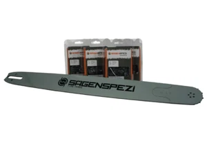 Schwert + 4 Ketten passend für Stihl 038 AV MS 380 63 cm 3/8" 84 TG 1,6 mm chain - Bild 1 von 1