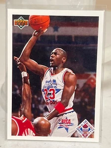 Michael Jordan All-Star Checklist 1991 Upper Deck Carta da Collezione #48 - Foto 1 di 2