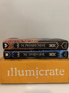 Illumicrate Holly Black Prisoner's Throne + The Stolen Heir Exclusive Editions❤️ - Picture 1 of 15