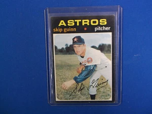 1971 Topps Baseball Hi # 741 Skip Guinn EX - Imagen 1 de 2