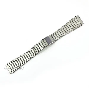 14 mm Pulido Acero Inoxidable Banda Reloj Pulsera Extremo Recto Eslabón Sólido Dama - Imagen 1 de 7